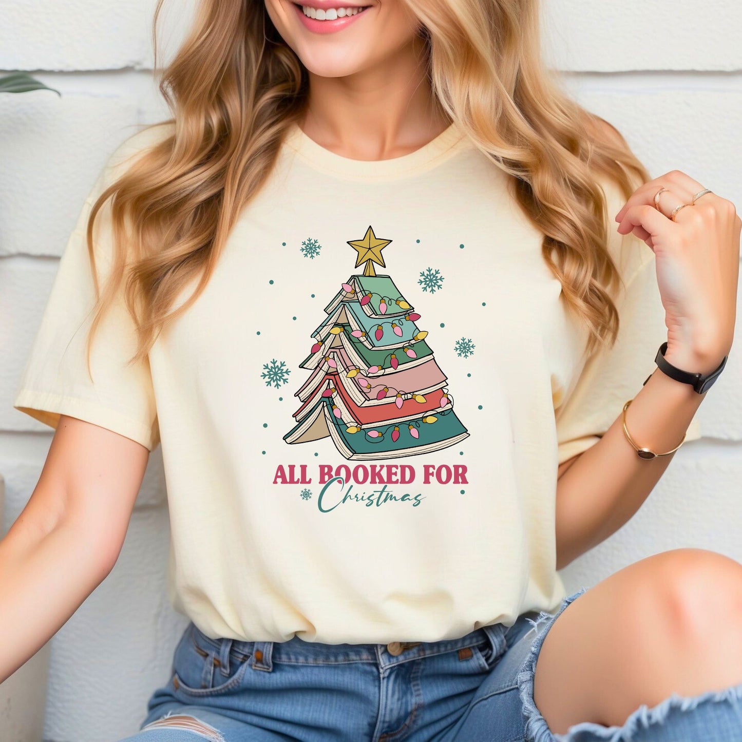 All Booked For Christmas Tree