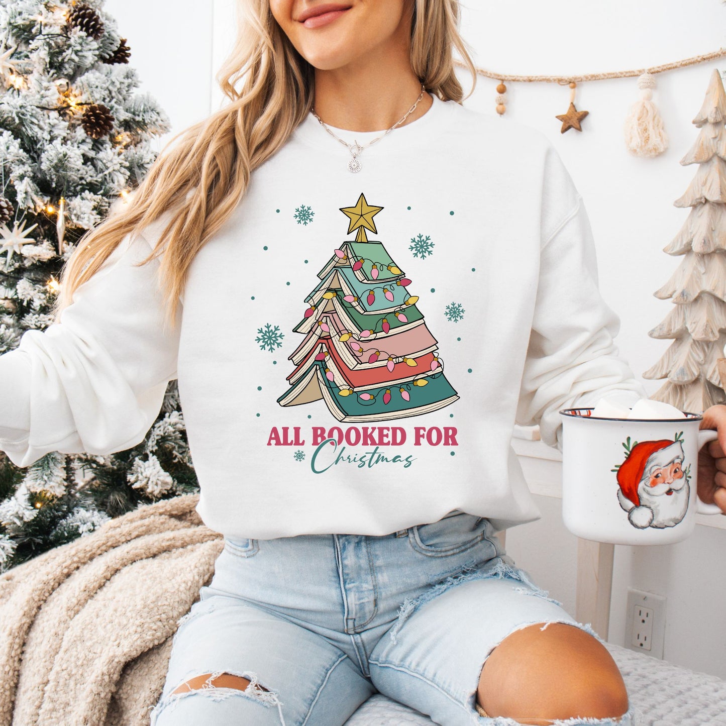 All Booked For Christmas Tree