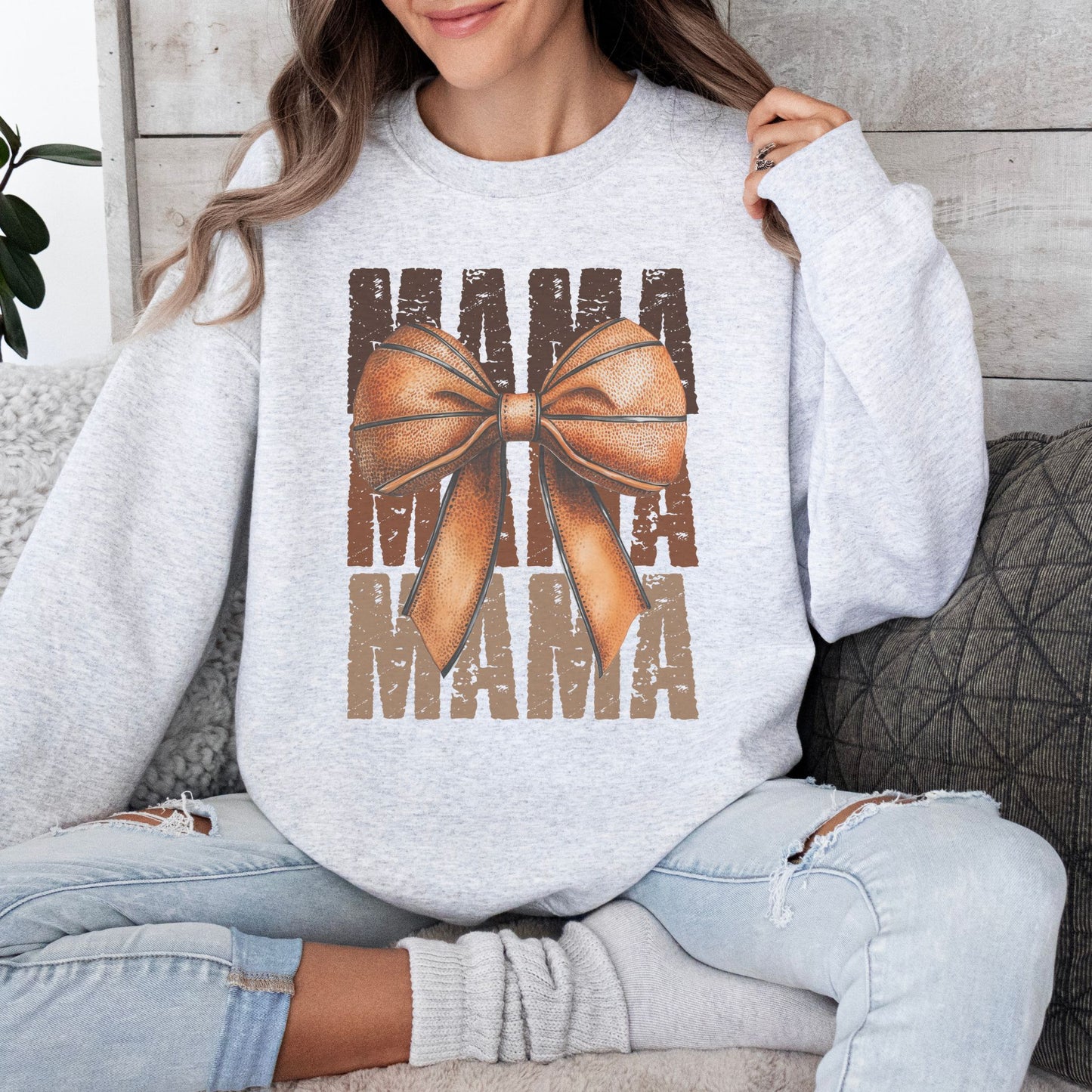 Basketball Bow Mama