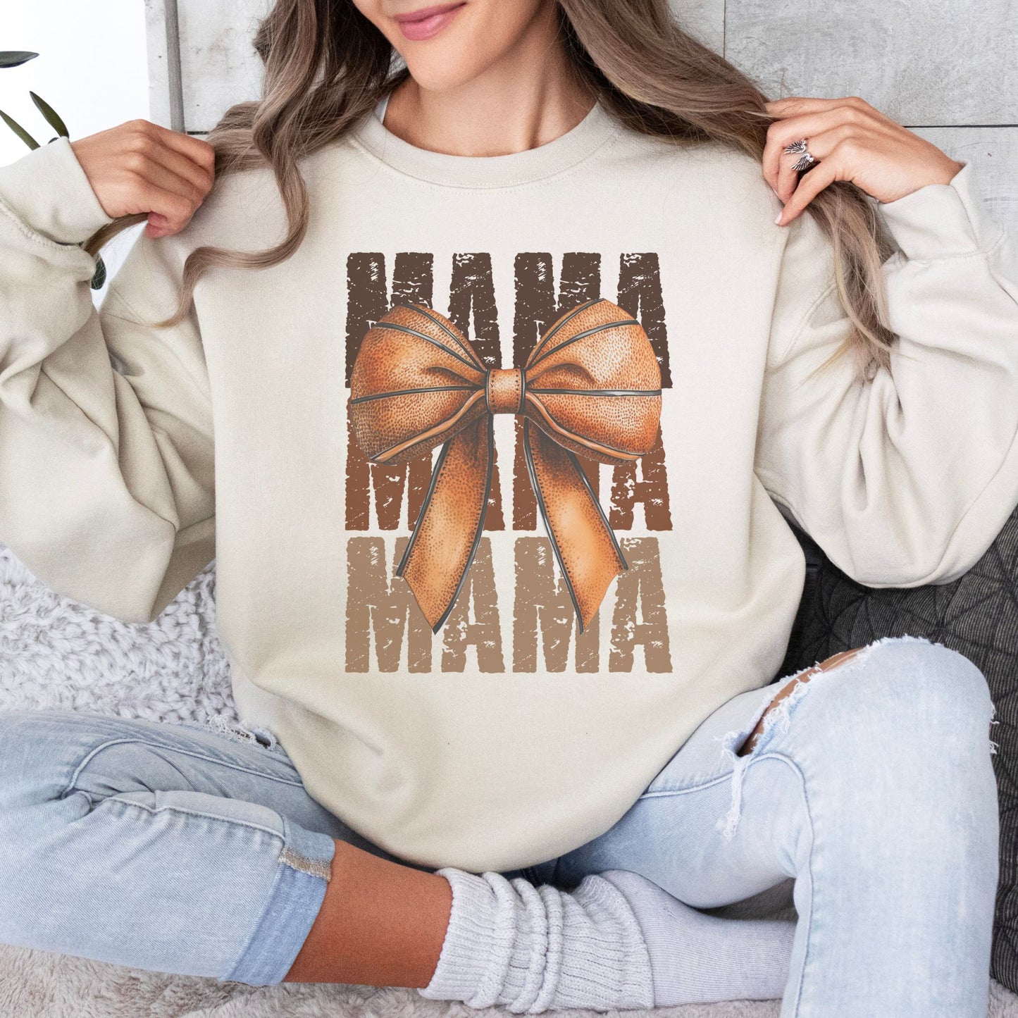 Basketball Bow Mama