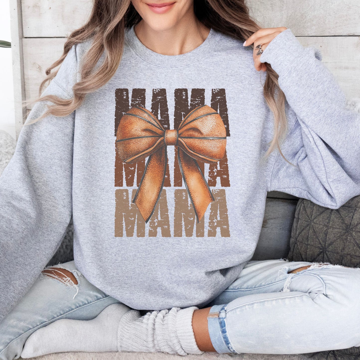 Basketball Bow Mama