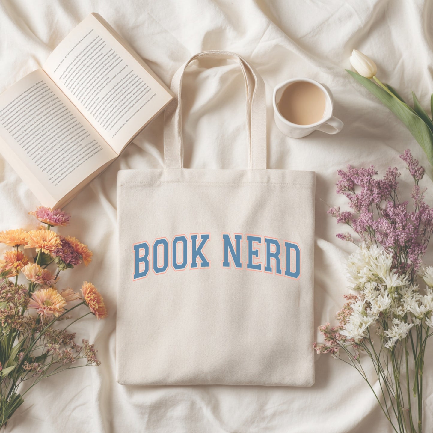 Book Nerd Tote Bag