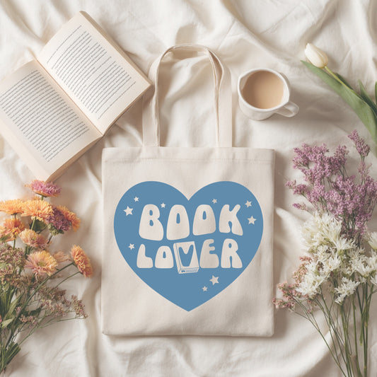 Book Lover Tote Bag