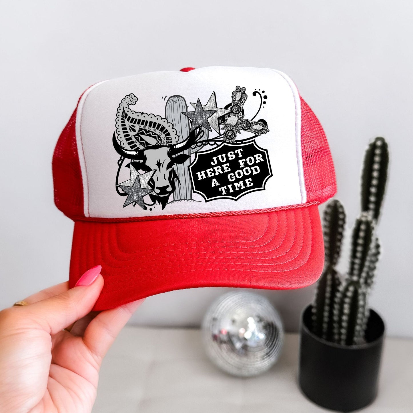 Just Here for a Good Time Hat