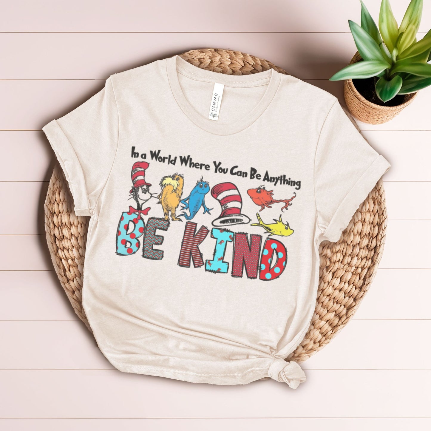 Seuss Be Kind Pattern