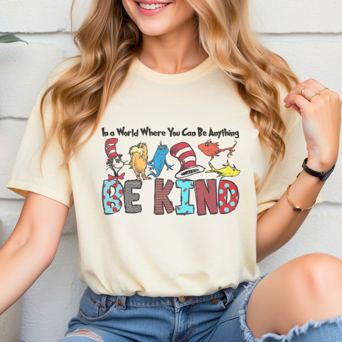 Seuss Be Kind Pattern