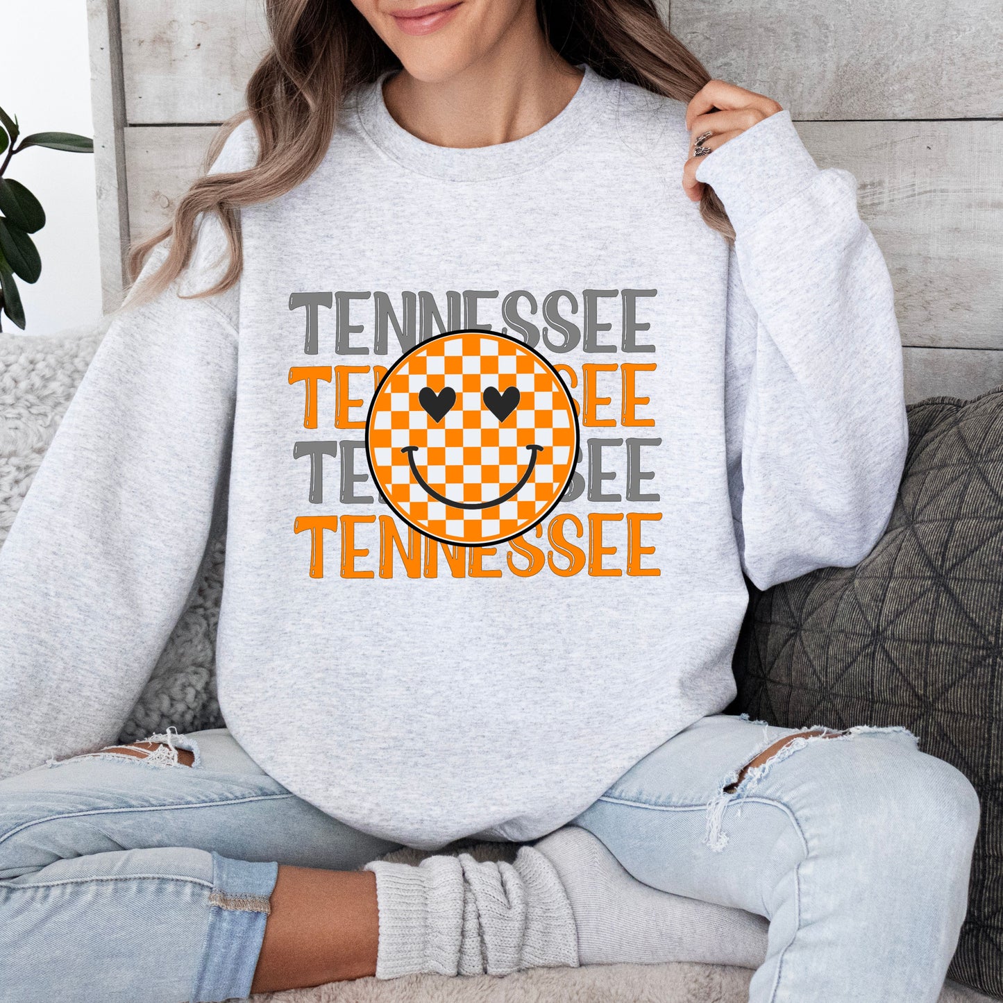 Tennessee Checkered Smiley