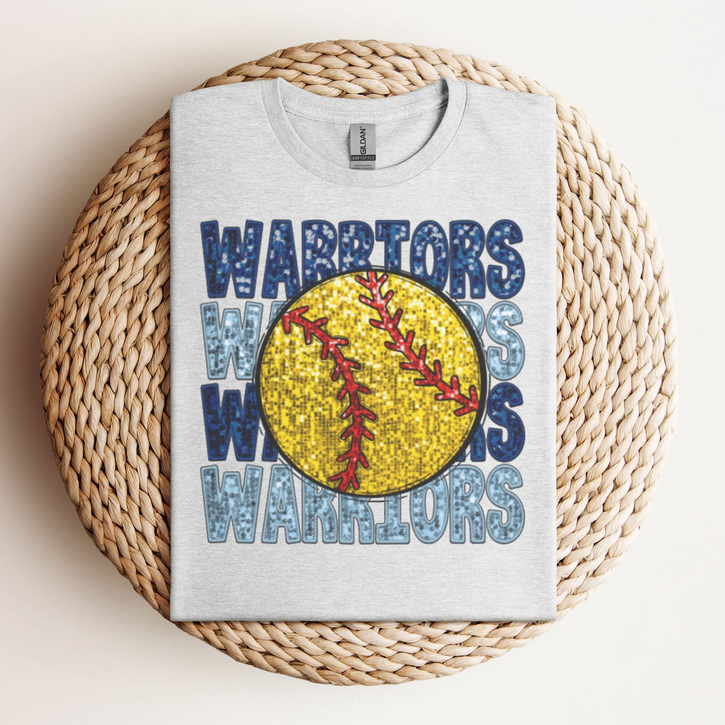 Warriors Glitter Softball