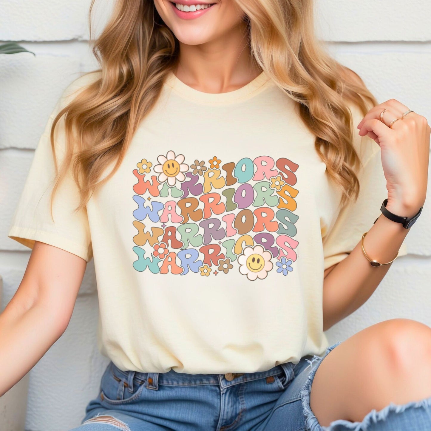 Warriors Hippie Floral