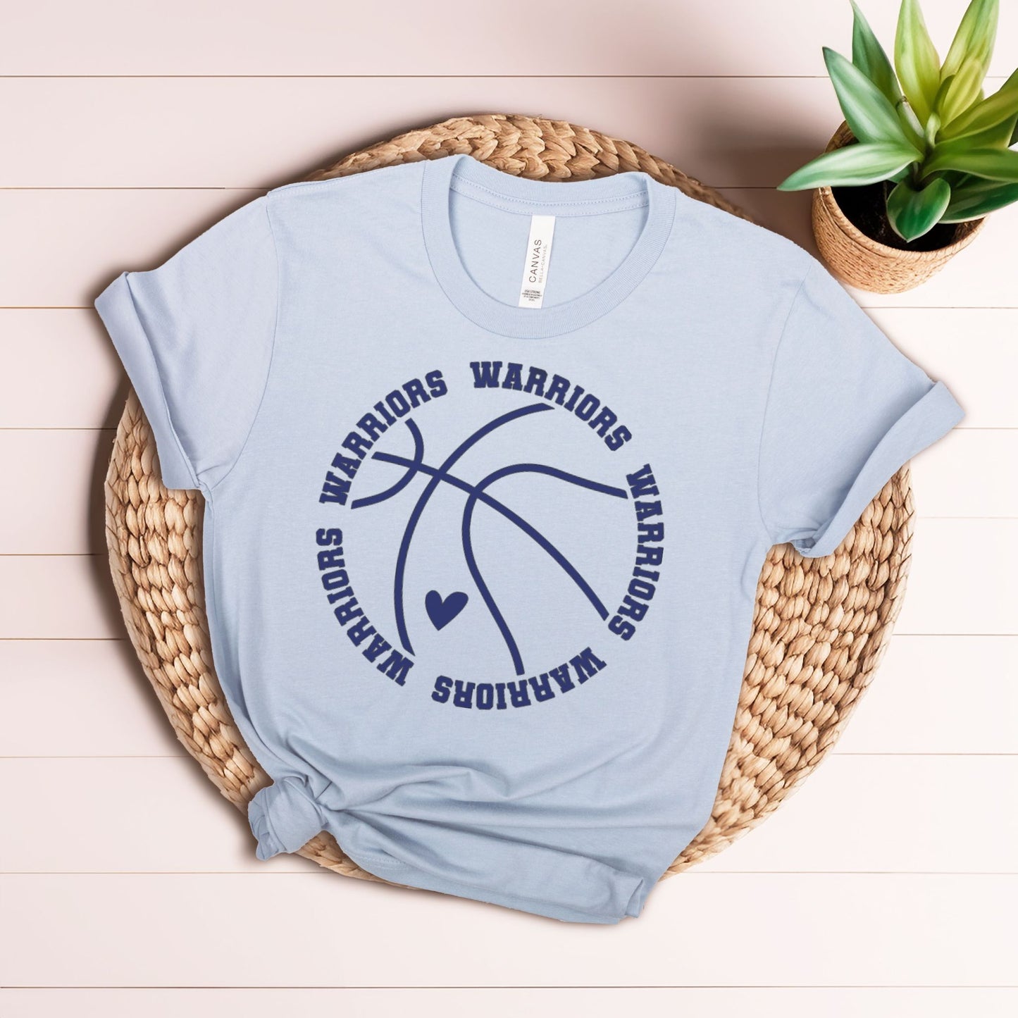 Warriors around Basketball