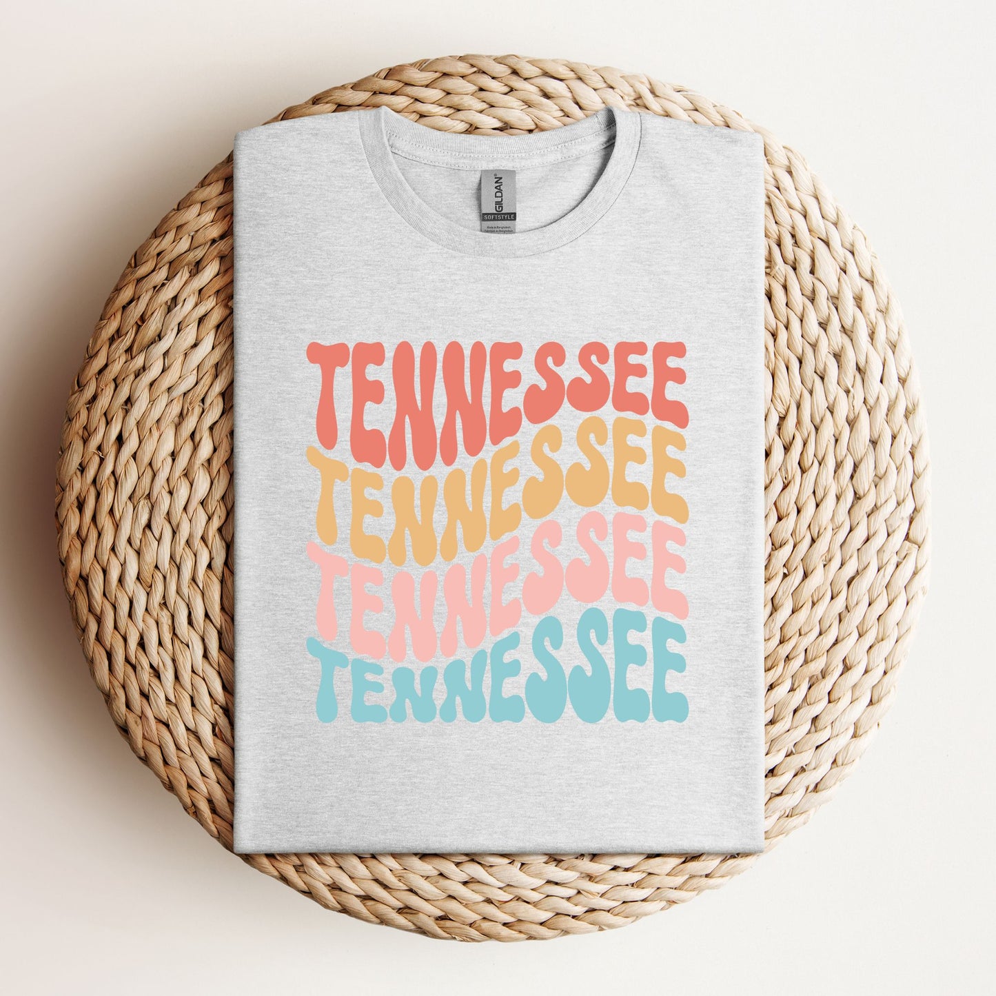 Wavy Colorful Tennessee