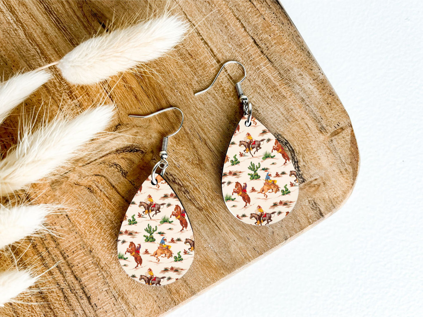 Cowboy Teardrop Earrings