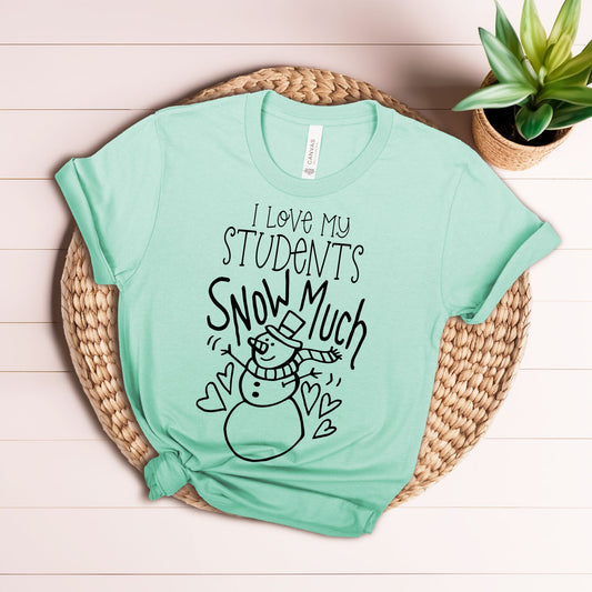 I Love My Students SNOW Much