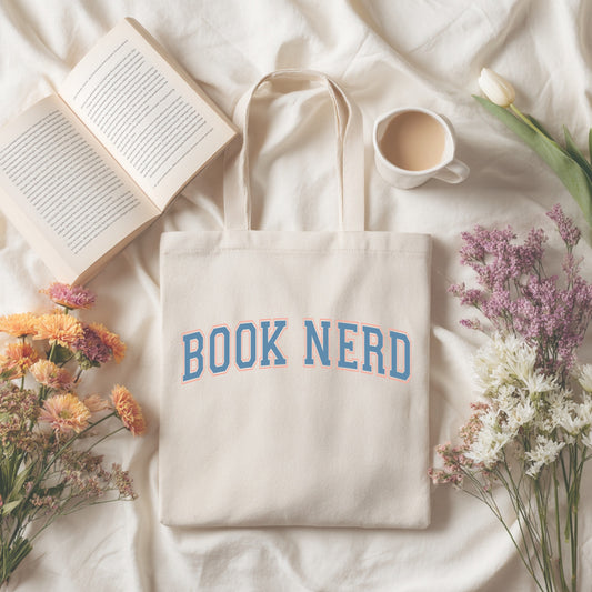 Book Nerd Tote Bag