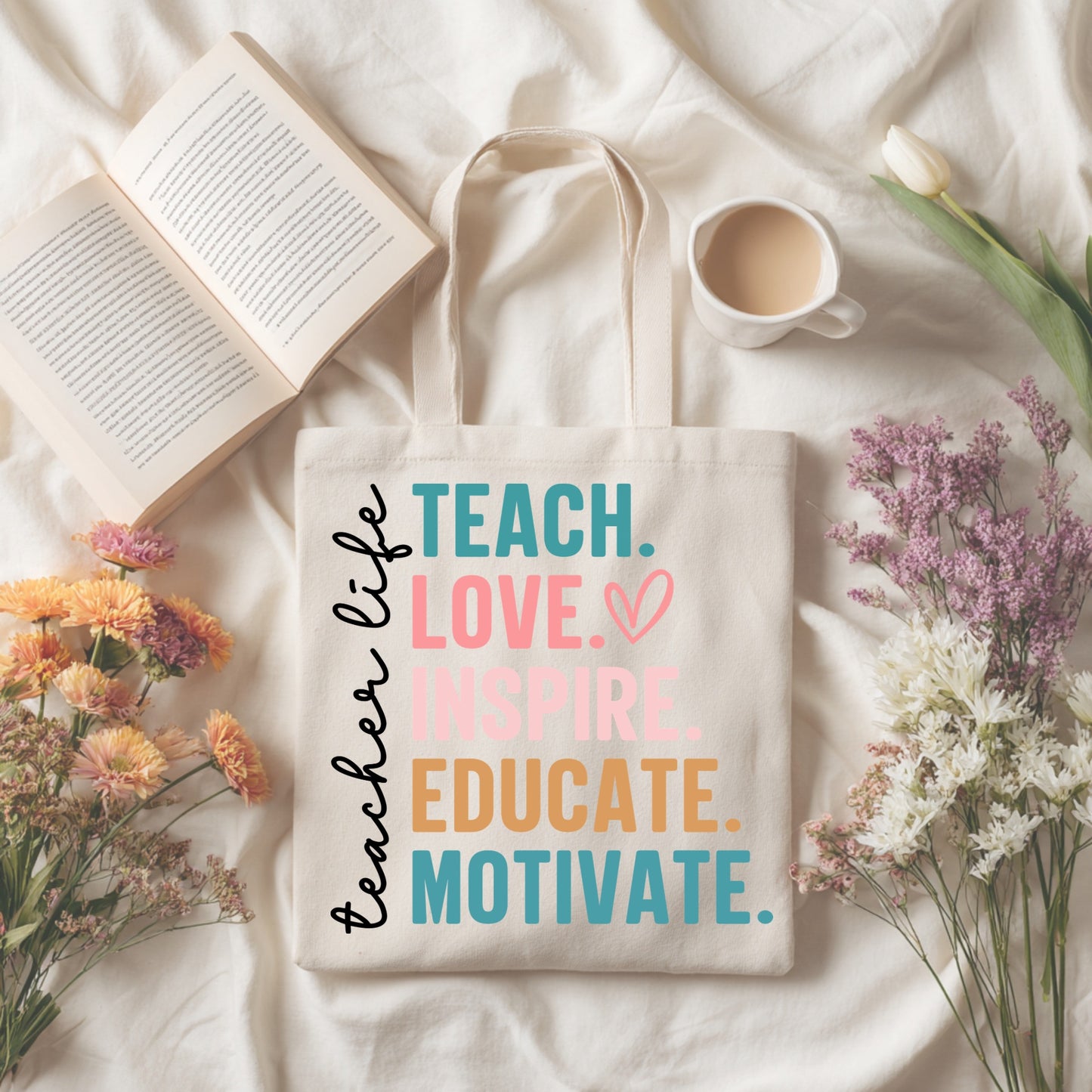 Teacher Life Tote Bag