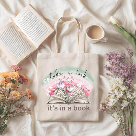 Take a Look It’s In a Book Tote Bag
