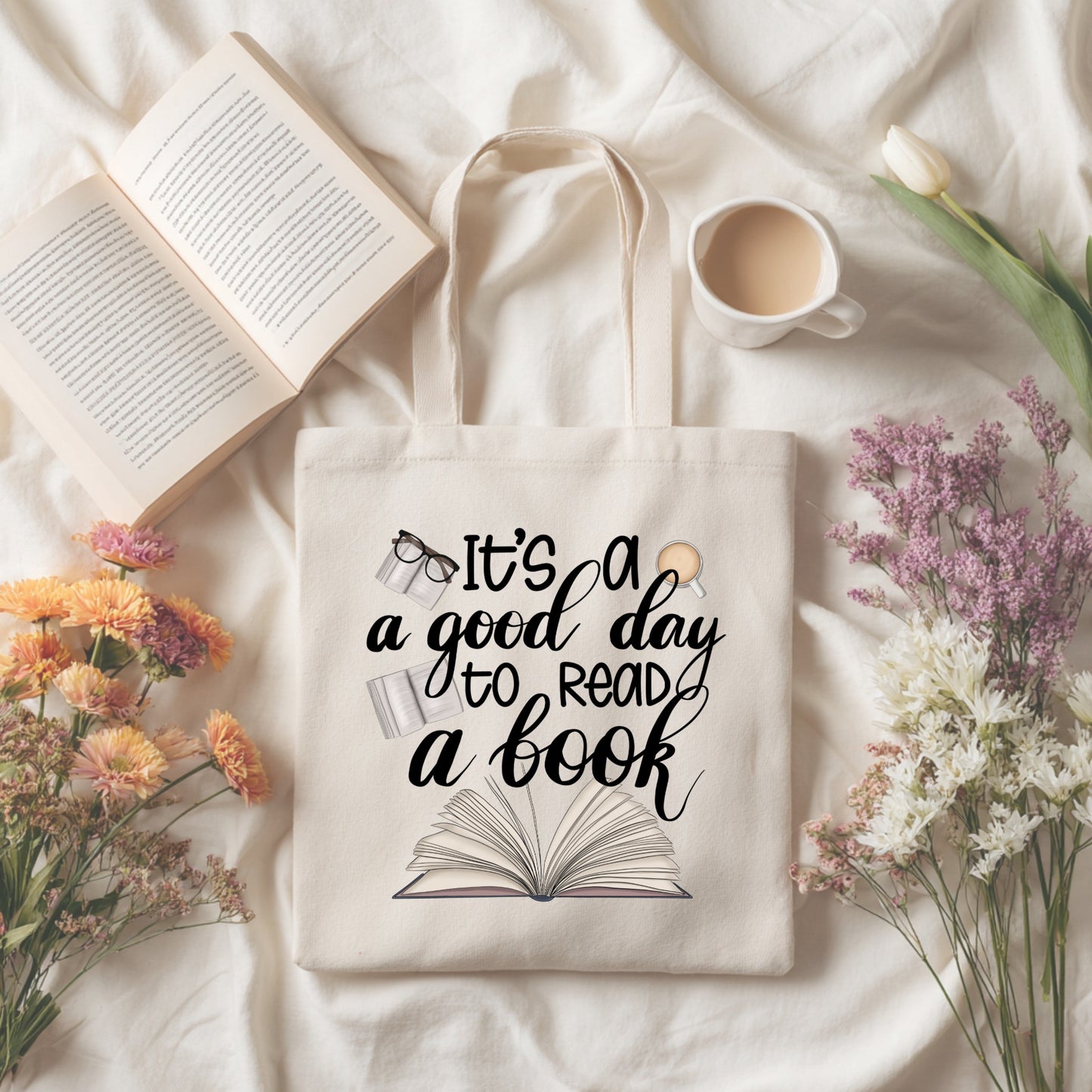 It’s a Good Day to Read a Book Tote Bag