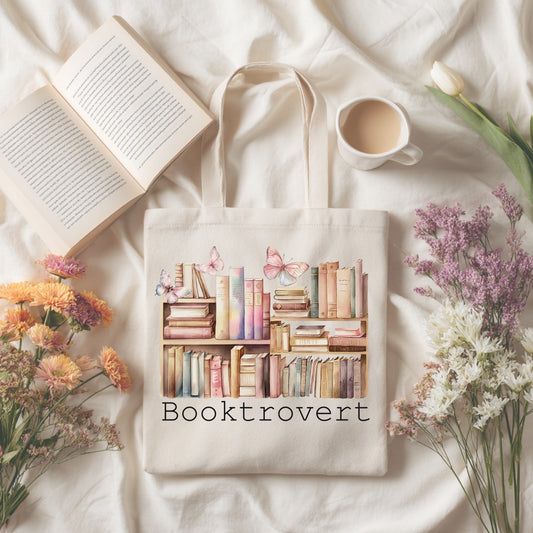 Booktrovert 3 Tote Bag