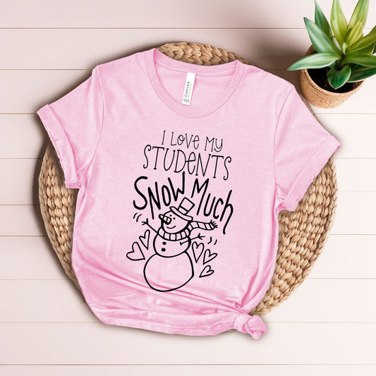 I Love My Students SNOW Much