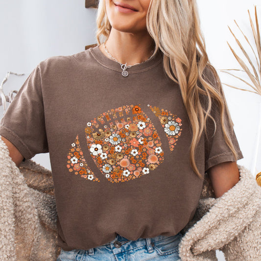 Retro Floral Football