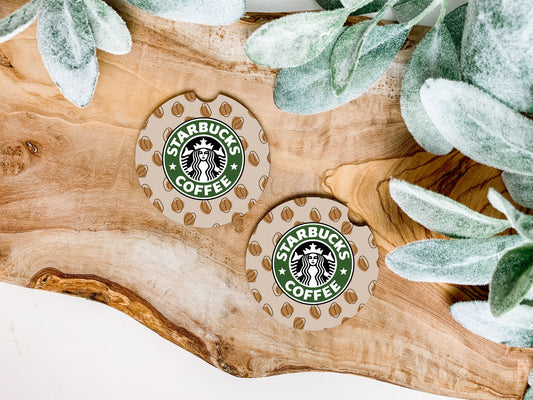 Starbucks Coffee Car Coasters