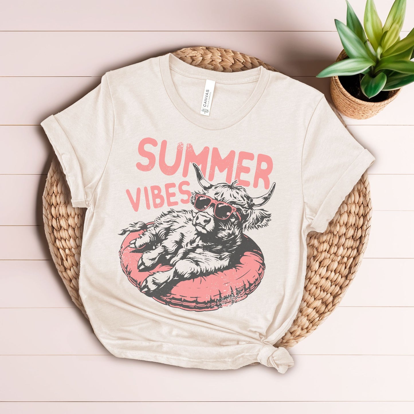 Summer Vibes Cow