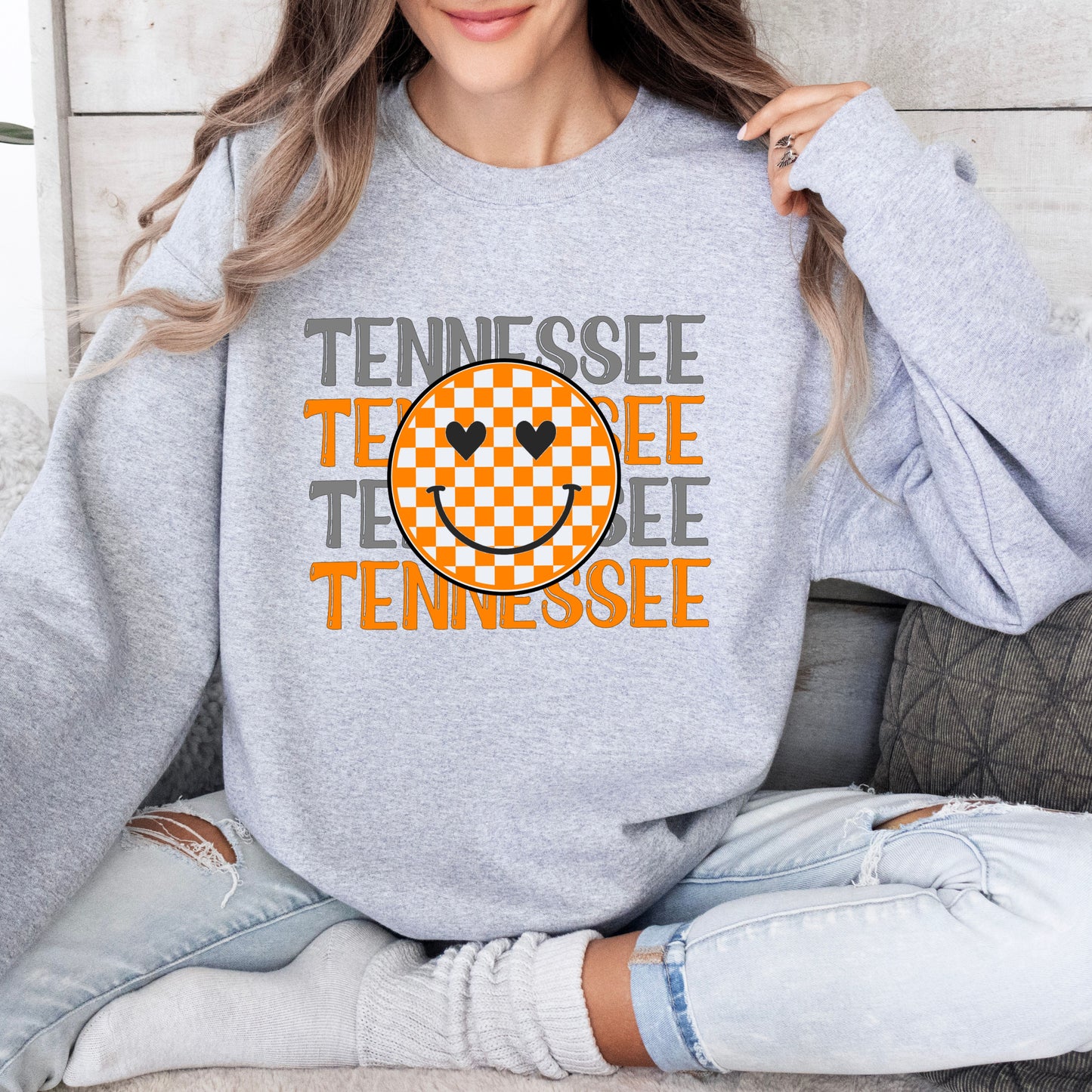 Tennessee Checkered Smiley