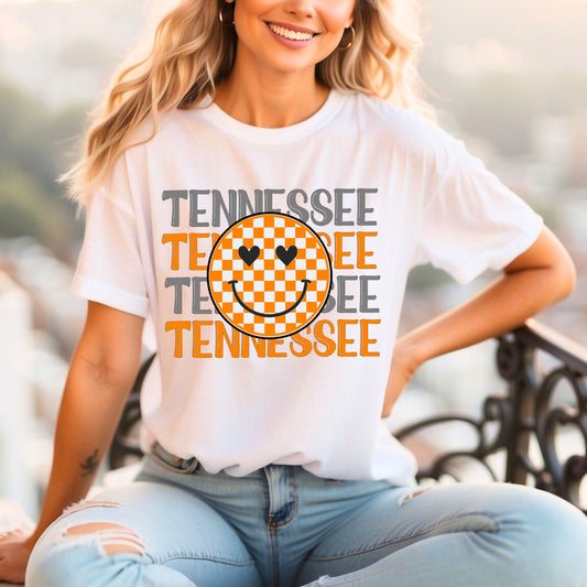 Tennessee Checkered Smiley