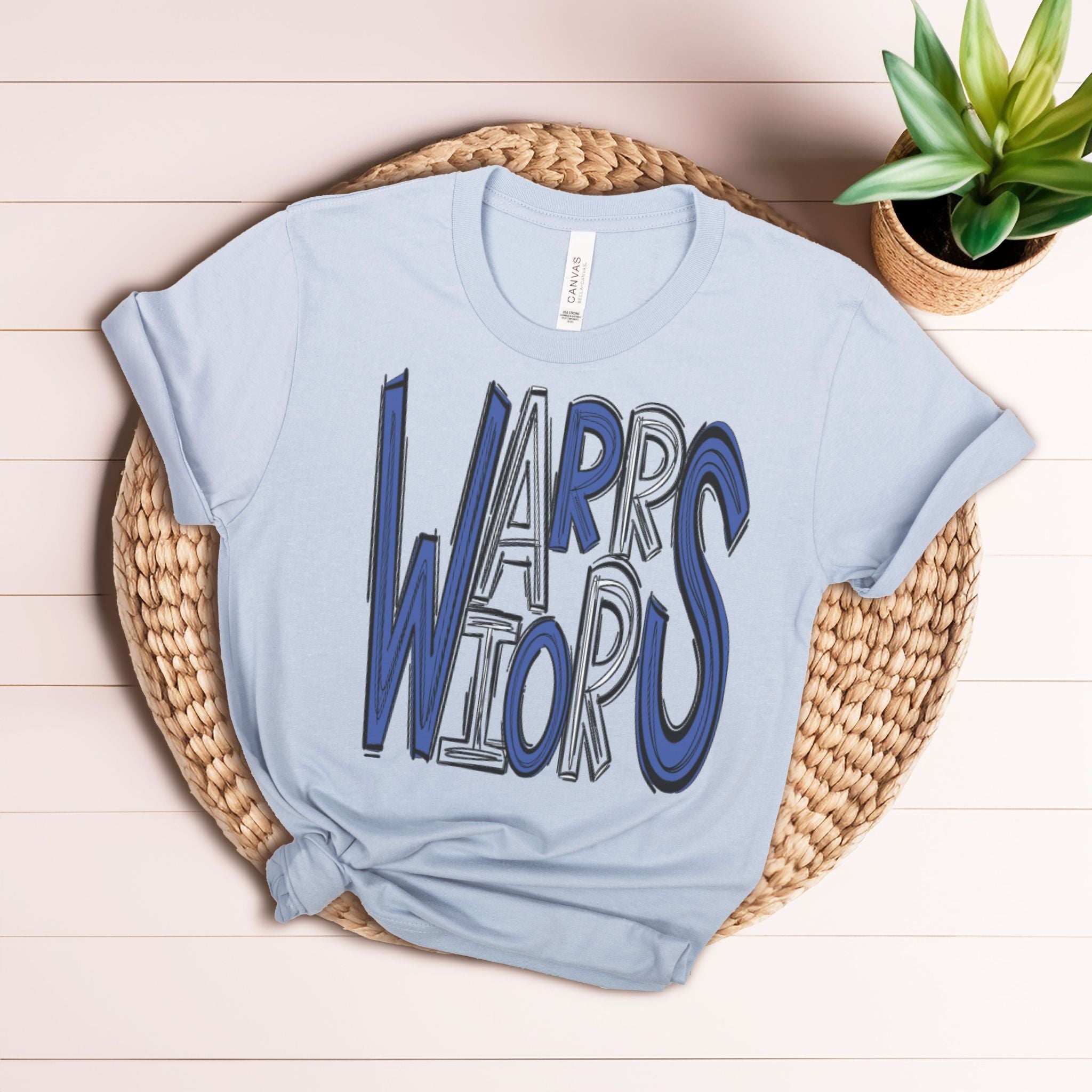 Warriors Scattered Letters